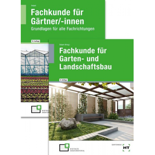 Paket Fachkunde für Gärtner + Fachkunde für Garten- und Landschaftsbau