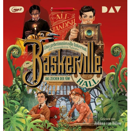 Ali Standish - Baskerville Hall – Das geheimnisvolle Internat der besonderen Talente. Teil 2: Das Zeichen der Fünf