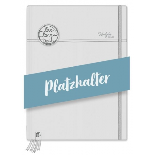 Mein Lehrerplaner A5+ – Hardcover – Lehrerkalender für das Schuljahr 2025/2026 – Sommerblüte