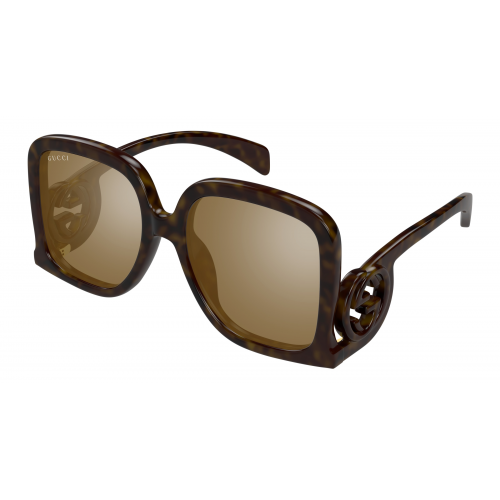 Sonnenbrillen  Gucci Gg1326s col. 007 Donna Squadrata Havana