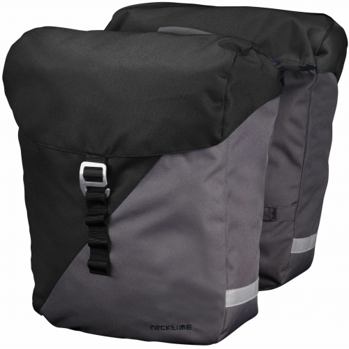 Tubus Vida Doppeltasche 24,5 l carbon black/ stone grey