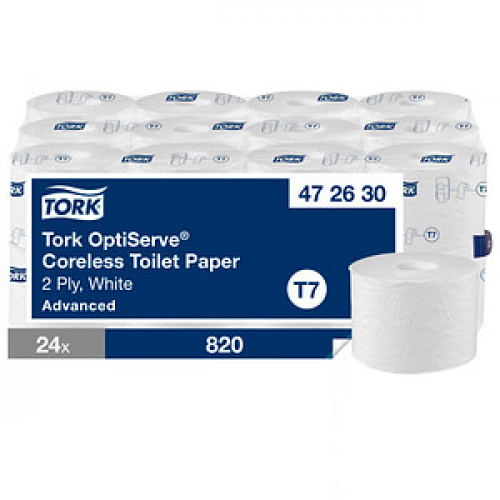 TORK Toilettenpapier T7 Advanced 2-lagig, 24 Rollen