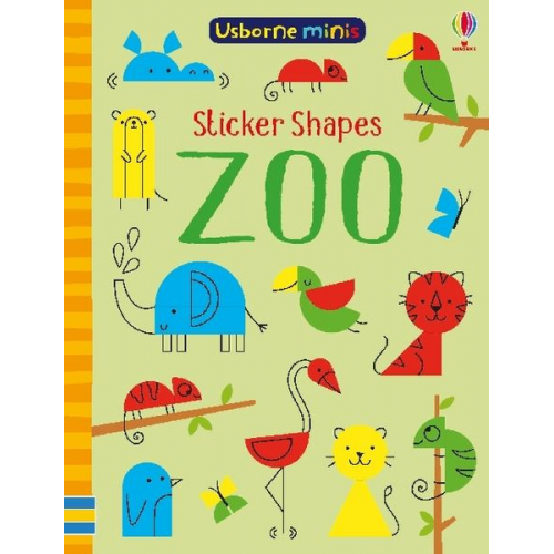 Sam Smith - Smith, S: Sticker Shapes Zoo x 5 pack