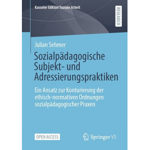 Julian Theo Sehmer - Sozialpädagogische Subjekt- und Adressierungspraktiken