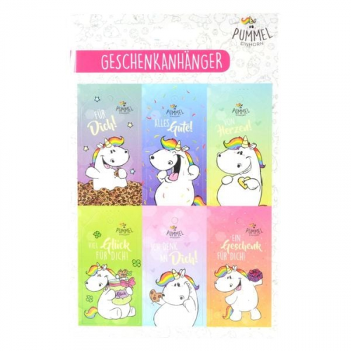 Gift tag - xSet of 24pcs./6 designs