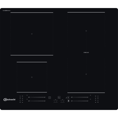 Bauknecht Cerankochfeld mit Induktion - BS 3560B CPNE