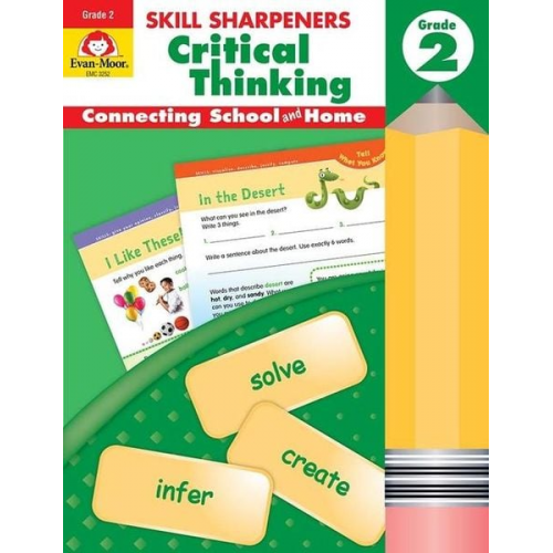 Educational Publishers Evan-Moor - Skill Sharpeners: Critical Thinking, Grade 2 Workbook