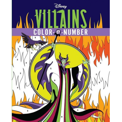 Editors of Thunder Bay Press - Disney Villains Color-By-Number