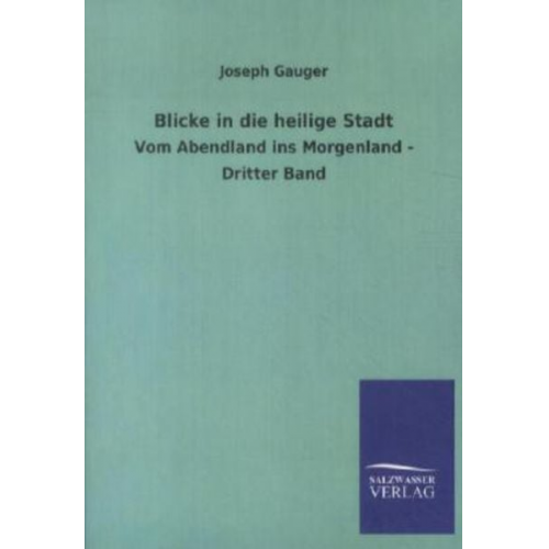 Joseph Gauger - Blicke in die heilige Stadt