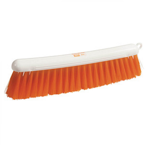 haug® bürsten Mehlbesen ANTI BAC weiß/orange Kunststoff 29,0 cm breit