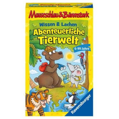 Ravensburger - Mauseschlau & Bärenstark Wissen und Lachen - Abenteuerliche Tierwelt