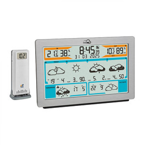 TFA® TFA.me ID-02 Wetterstation silber