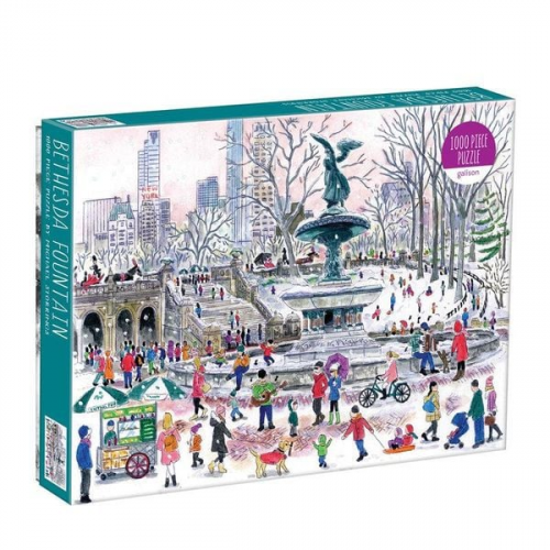 Michael Storrings - Michael Storrings Bethesda Fountain 1000 Piece Puzzle