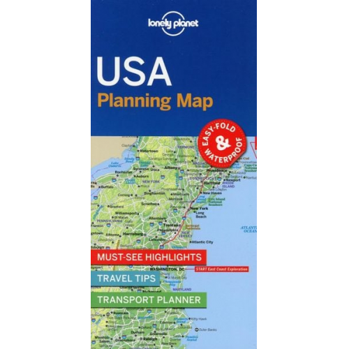 Lonely Planet - USA Planning Map