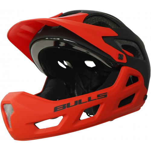 BULLS Enduro-Helm Whistler CG 54-60 cm black/red