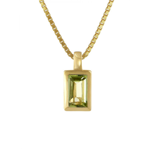 Acalee 80-1005-04 Peridot Anhänger Gold 333 / 8K + Halskette