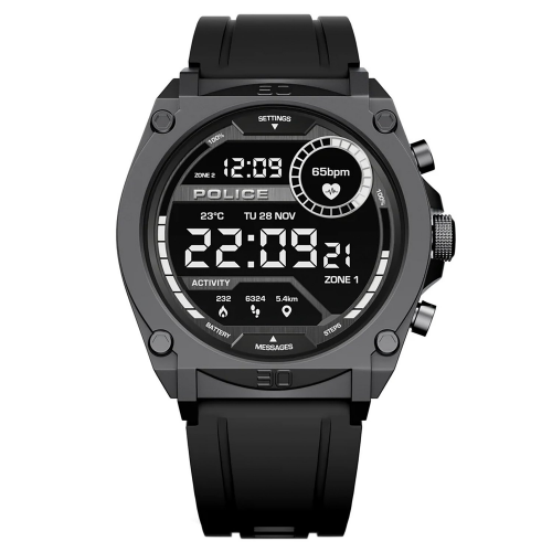 Police PEIUN0000102 Herren Smartwatch My.Avatar Schwarz