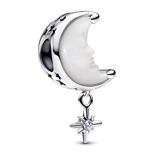 Pandora 793594C01 Charm 925 Silber Mond & Nordstern