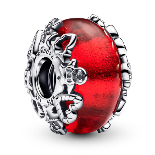 Pandora 793597C00 Muranoglas Charm Weihnachtsmagie