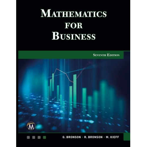 Gary Bronson Richard Bronson Maureen Kieff - Mathematics for Business