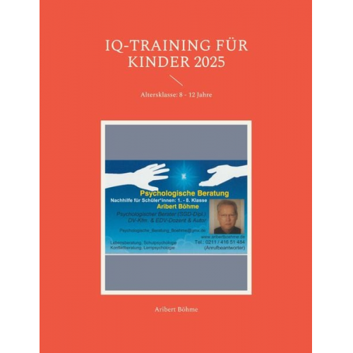 Aribert Böhme - IQ-Training für Kinder 2025