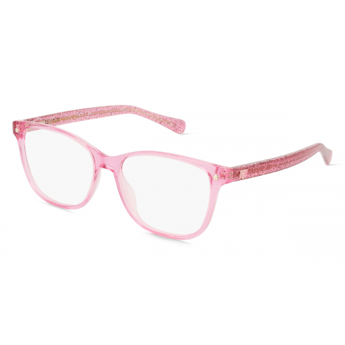 Chiara Ferragni CF 1018 Damen-Brille inkl. Gläser Vollrand Eckig Kunststoff-Gestell 52mm/15mm/140mm, pink