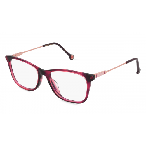 Carolina Herrera 0118/G Damen-Brille inkl. Gläser Vollrand Cateye Acetat-Gestell 52mm/17mm/145mm, rot