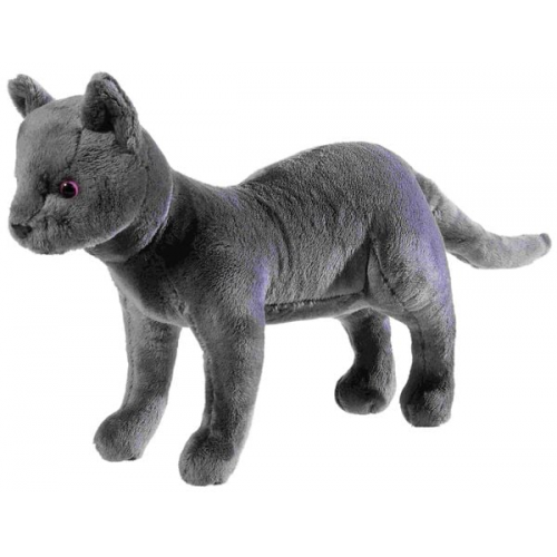 Heunec 621169 - Katze Karajan, Schule der magischen Tiere, Plüschtier, 30 cm