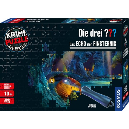 KOSMOS 684464 - Die drei ??? Das Echo der Finsternis, Lesen/Puzzeln/Lösen