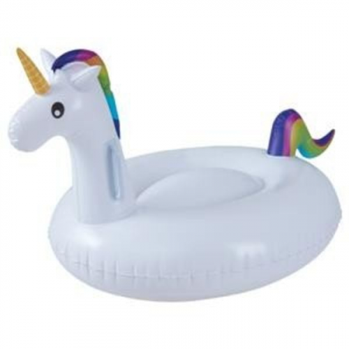 Happy People 77677 - Einhorn Mini Floater, Badeinsel, Luftmatraze