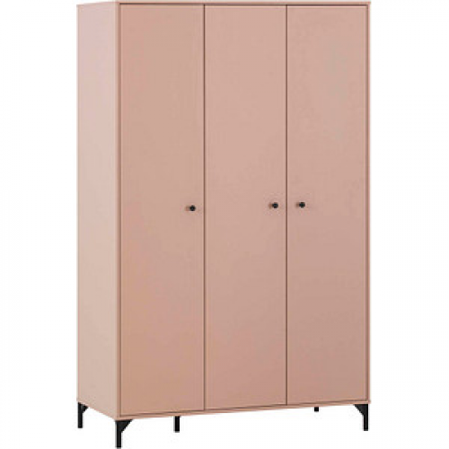 MÖBELPARTNER Kleiderschrank Smash, 701906 apricot 5 Fachböden 118,8 x 60,0 x 191,2 cm