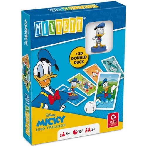 ASS Altenburger Spielkarten - Mixtett - Disney Mickey Mouse & Friends Set 4, Donald