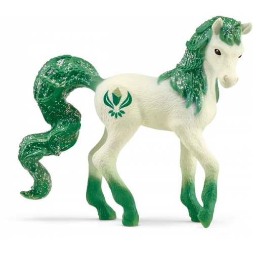 Schleich 70765 - Bayala, Sammeleinhorn Smaragd, Emerald, Tierfigur