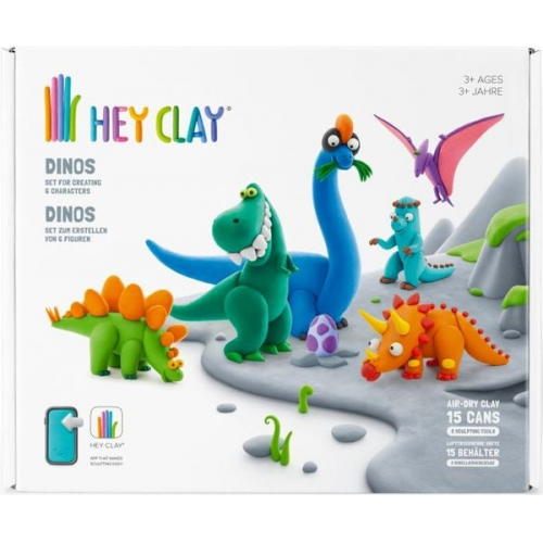 Hey Clay Dino Set