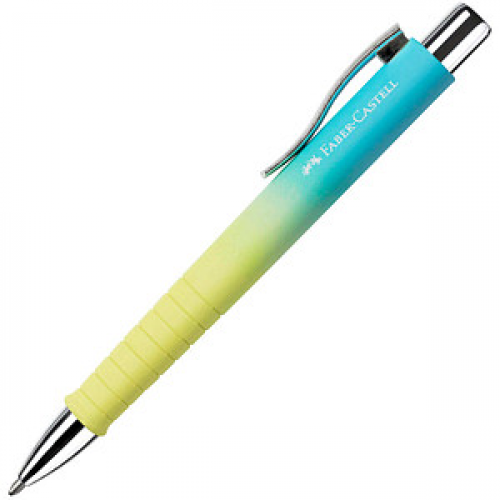 FABER-CASTELL Kugelschreiber Poly Ball Urban Sunrise blau Schreibfarbe blau, 1 St.