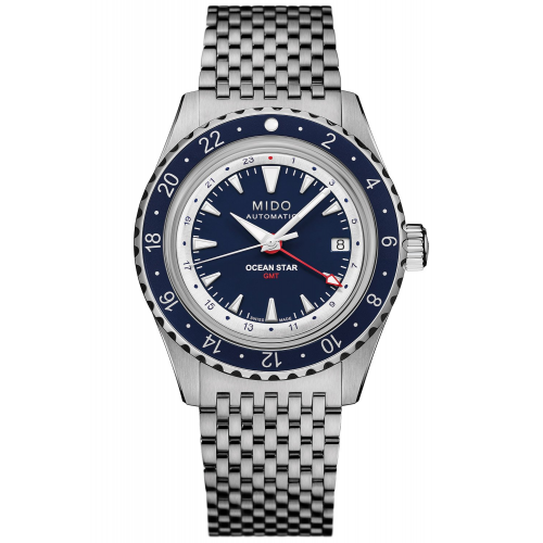 Mido M026.829.18.041.00 Herrenuhr Ocean Star GMT mit 2 Bändern