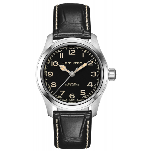 Hamilton H70405730 Herrenuhr Automatik Khaki Field Murph Auto 38 mm Schwarz