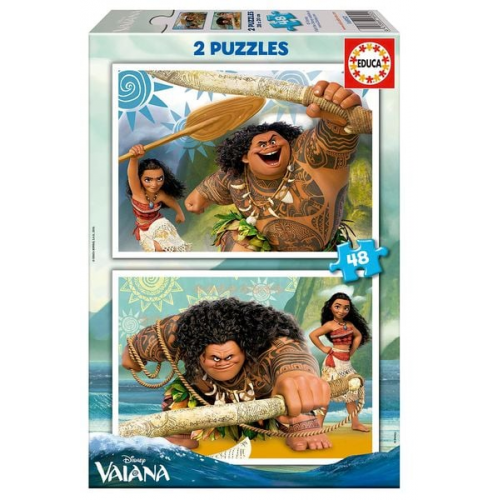 Educa - Vaiana 2x48 Teile Puzzle