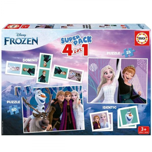 Educa - Disney - Frozen Superpack 4 in 1