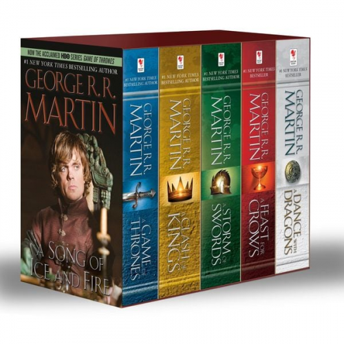 George R. R. Martin - A Game of Thrones 1-5 Boxed Set. TV Tie-In