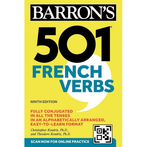 Christopher Kendris Theodore Kendris - 501 French Verbs