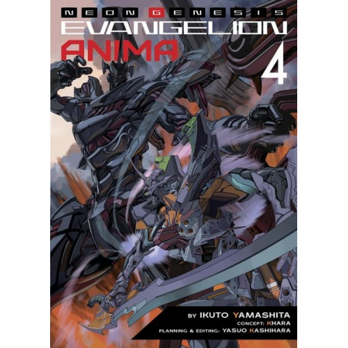 Ikuto Yamashita - Neon Genesis Evangelion: Anima (Light Novel) Vol. 4