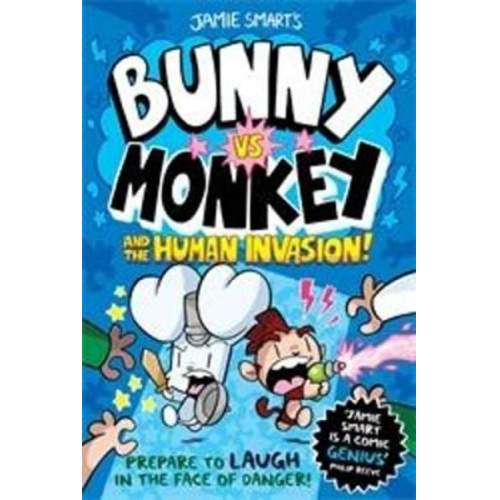 Jamie Smart - Bunny vs Monkey and the Human Invasion