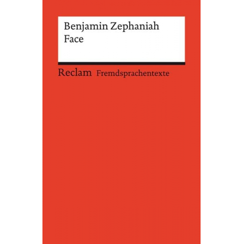 Benjamin Zephaniah - Face. Englischer Text mit deutschen Worterklärungen. Niveau B1 (GER)