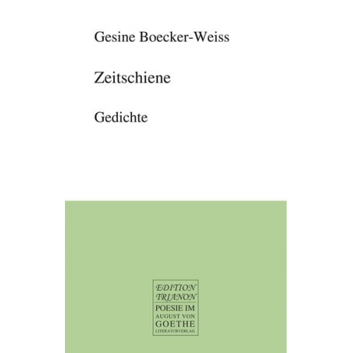 Gesine Boecker-Weiss - Zeitschiene