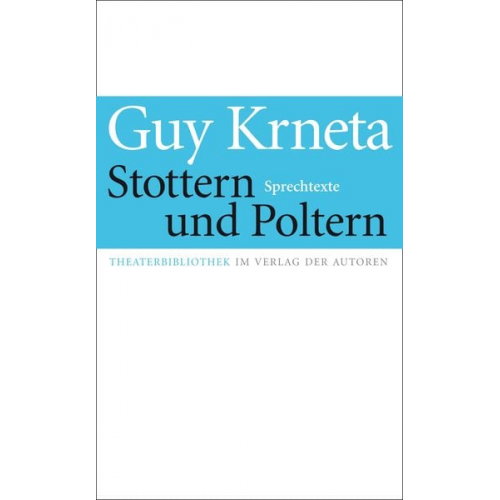 Guy Krneta - Stottern und Poltern