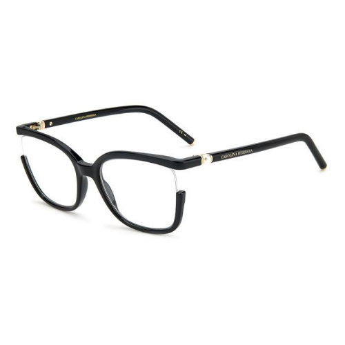 Brille  Carolina herrera Ch 0004 col. 807 Damen Rechteckig Schwarz