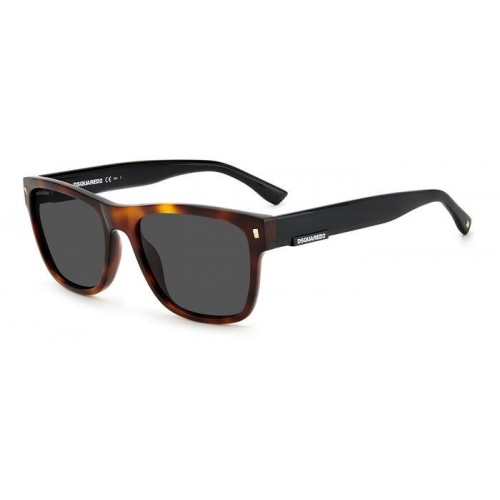 Sonnenbrillen  Dsquared2 D2 0004/s col. 05l/ir Herren Rechteckig Havana