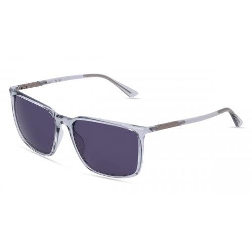 Calvin Klein CK22522S Herren-Sonnenbrille Vollrand Eckig Kunststoff-Gestell, grau