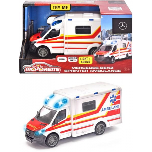 Majorette - Grand Series - Mercedes-Benz Sprinter Ambulance